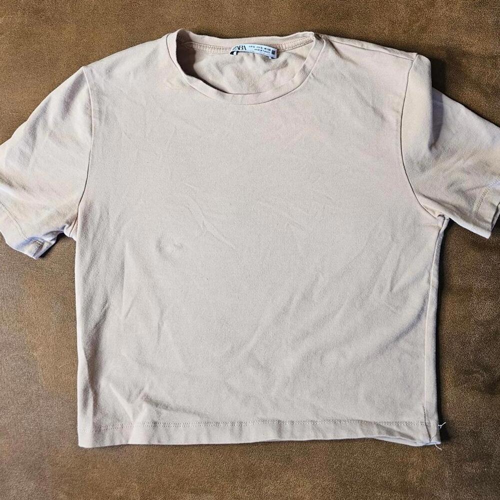 ZARA Basic Short Sleeve T-Shirt